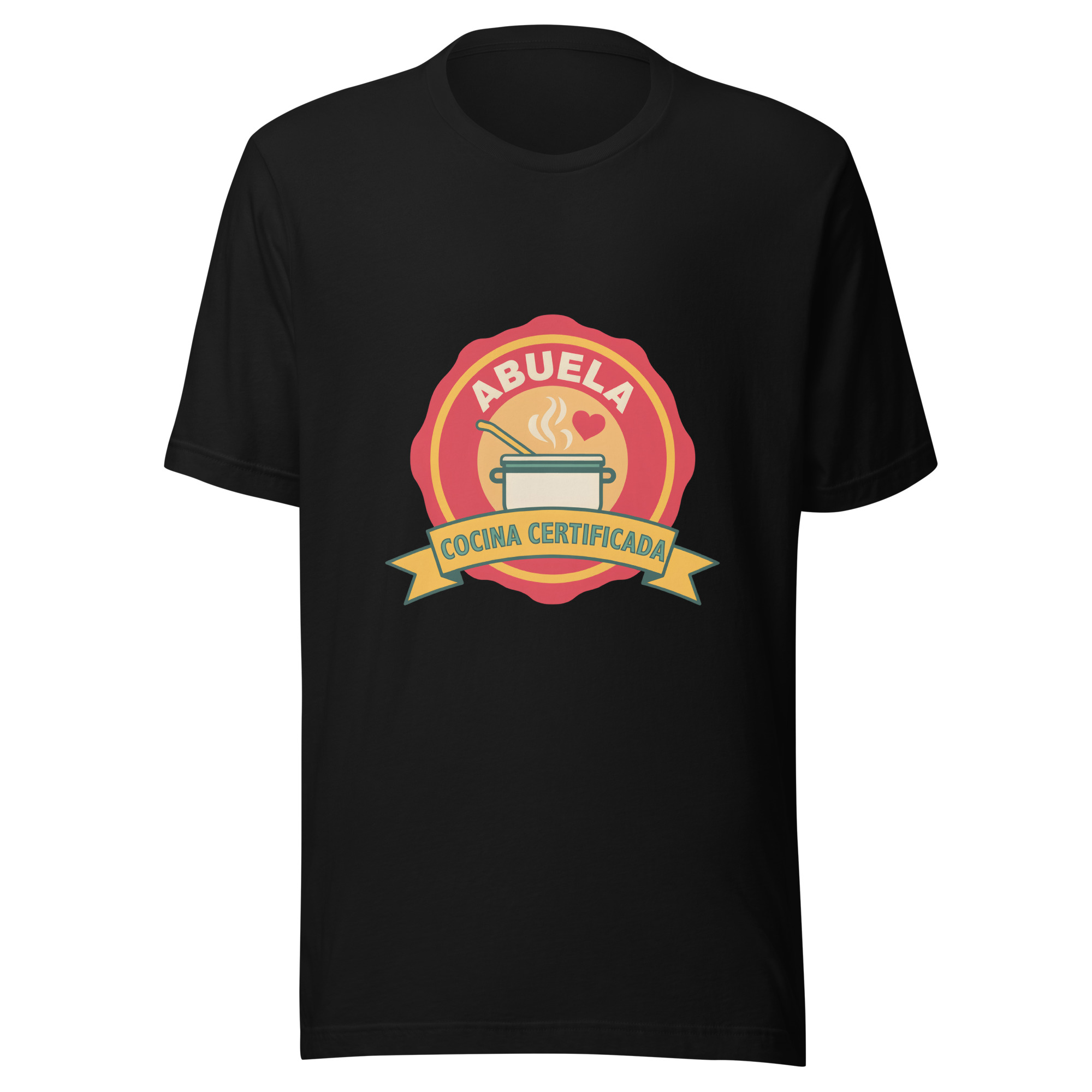 Playera unisex Abuela: cocina certificada