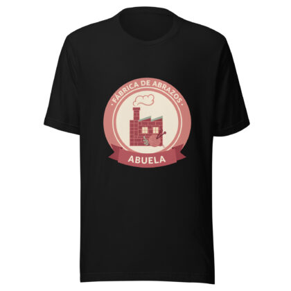 Playera unisex Abuela: fábrica de abrazos