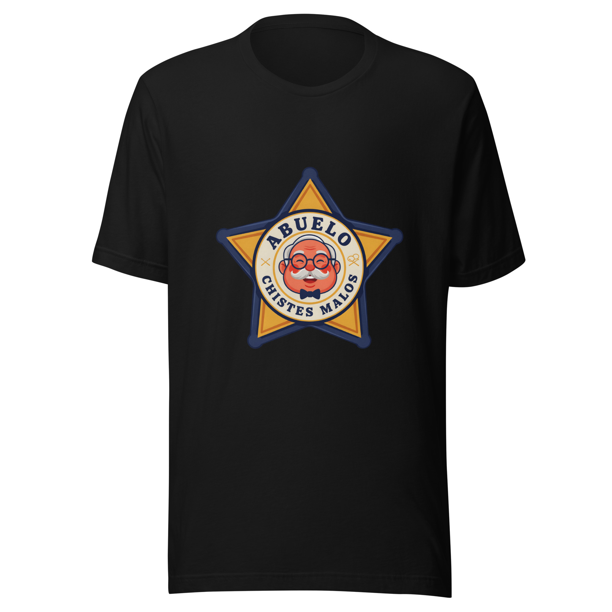Playera unisex Abuelo: chistes malos