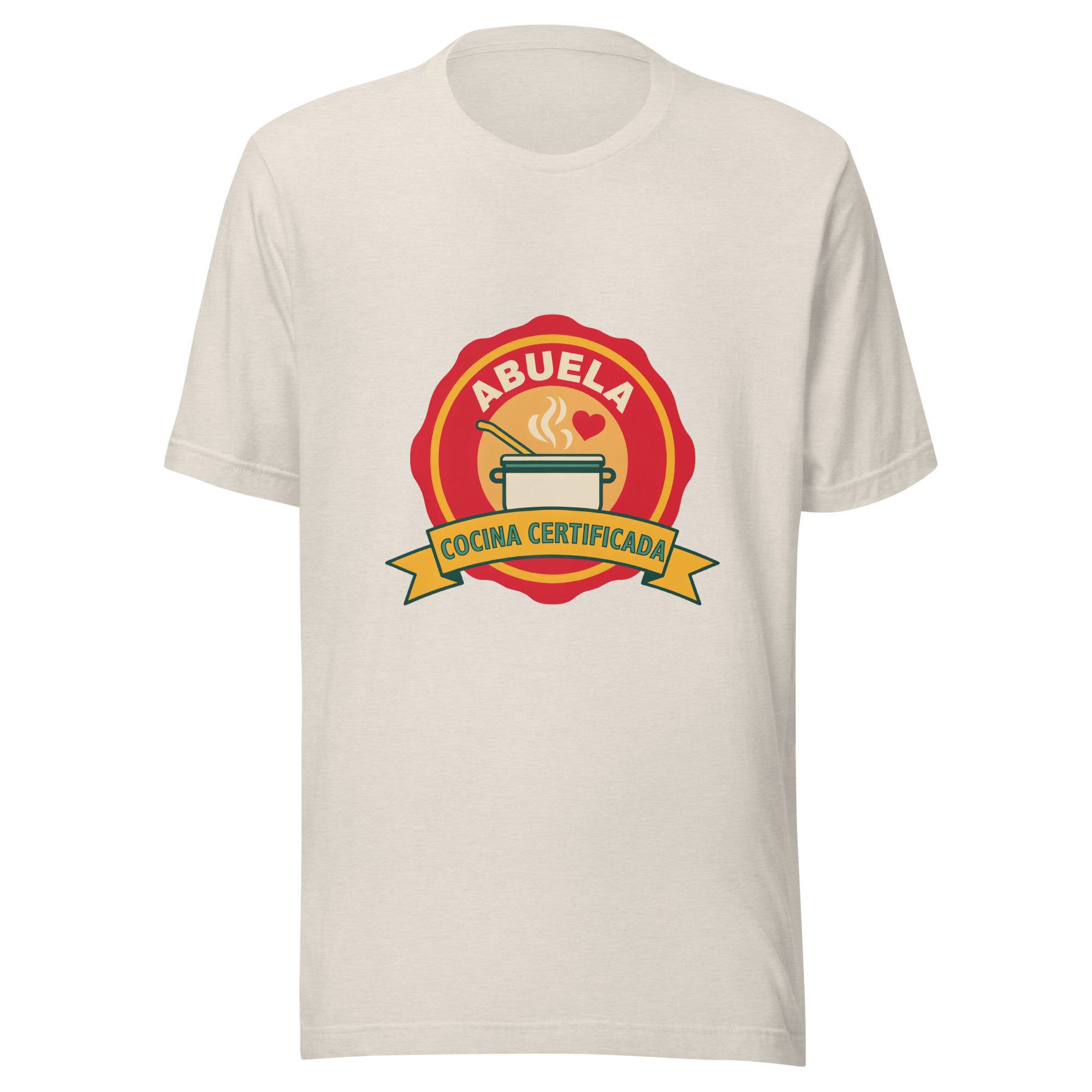 Playera unisex Abuela: cocina certificada - Image 3