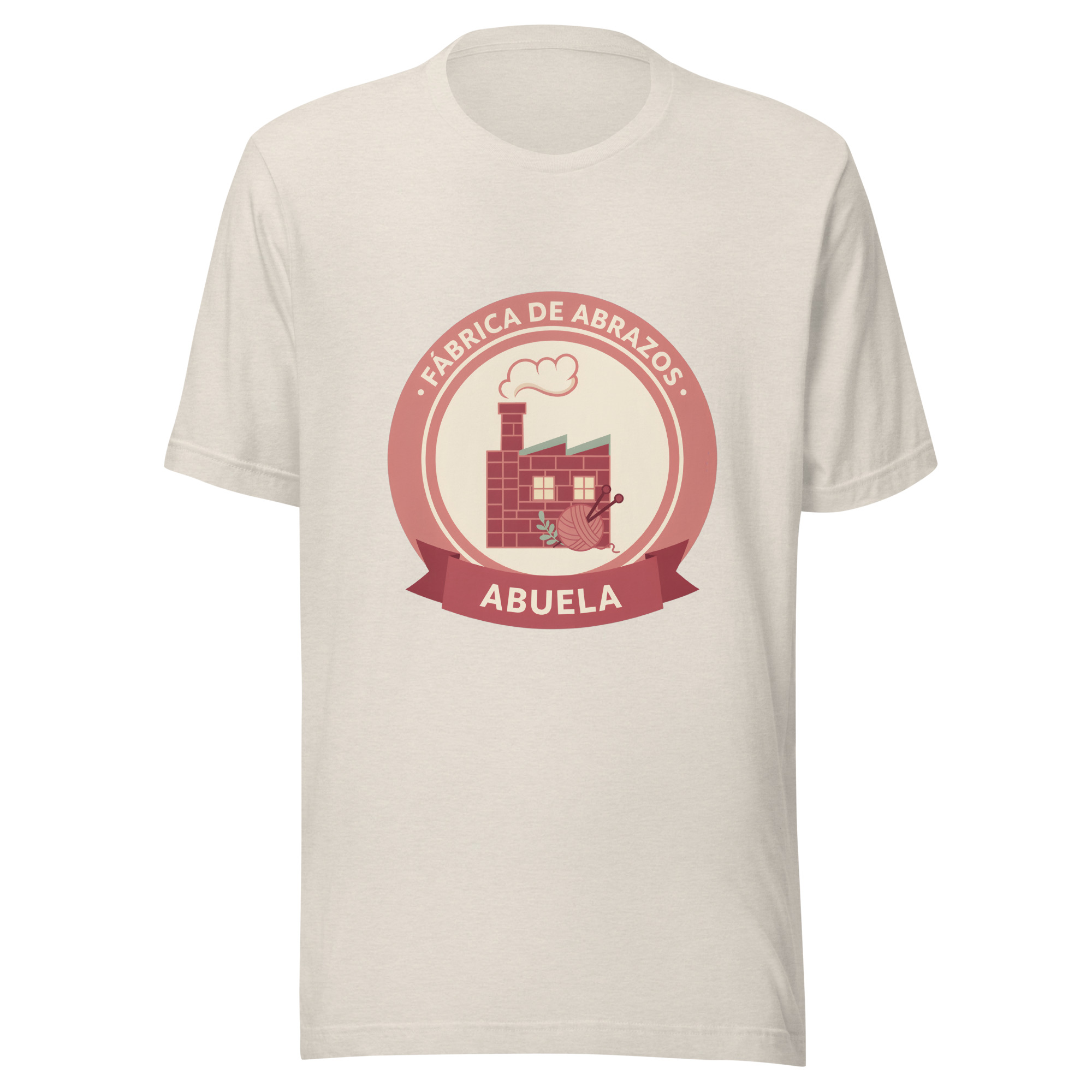Playera unisex Abuela: fábrica de abrazos - Image 3