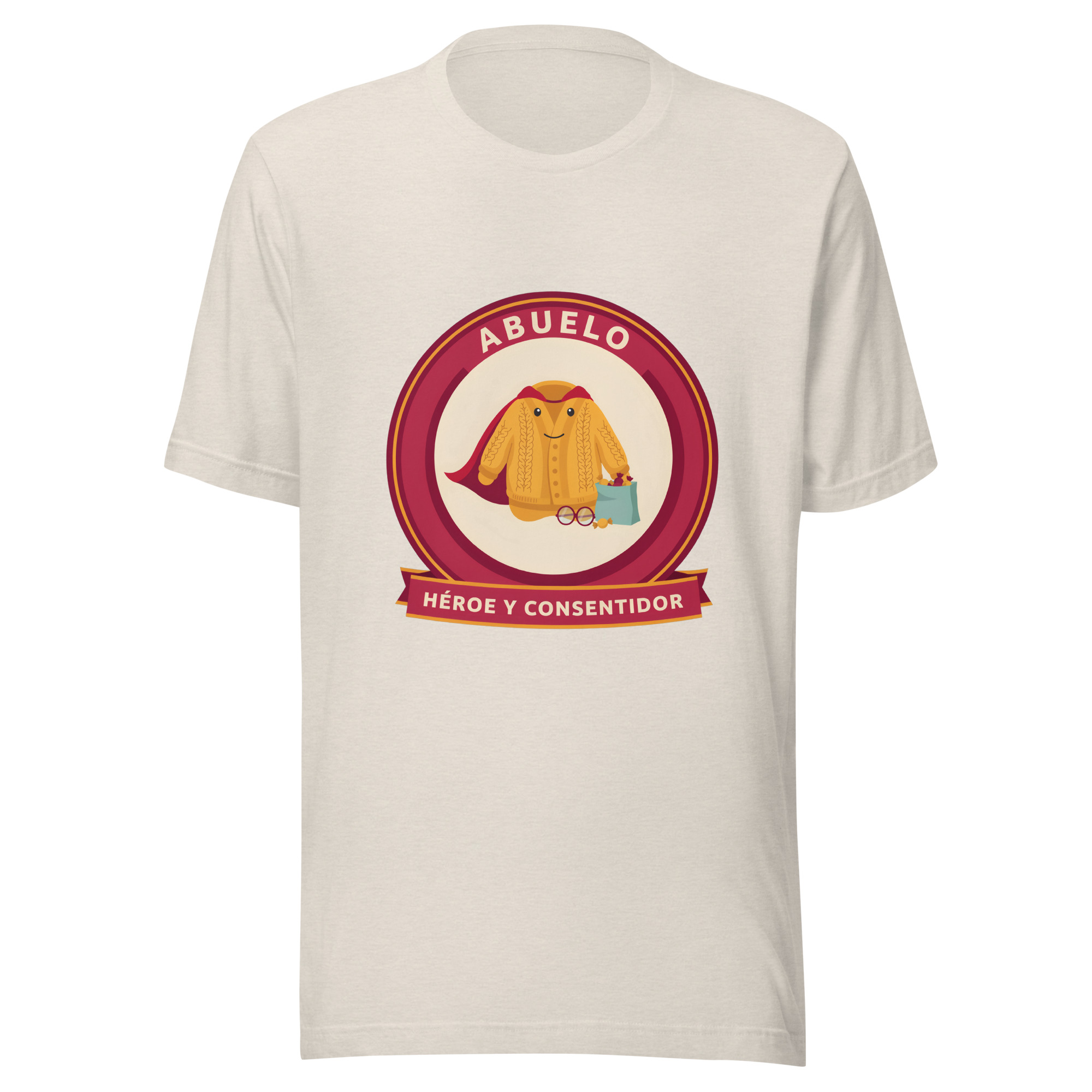 Playera unisex Abuelo: héroe y consentidor - Image 3