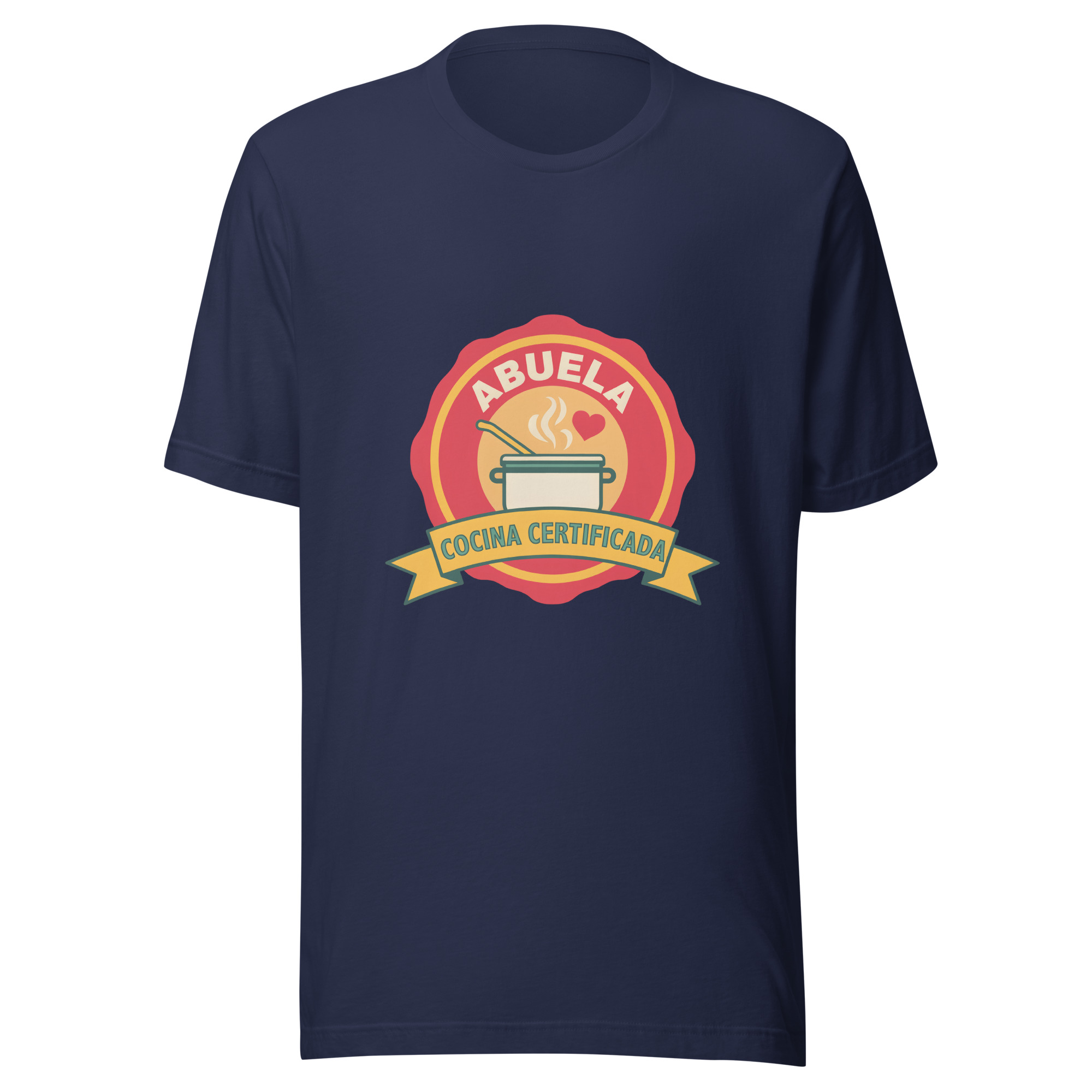 Playera unisex Abuela: cocina certificada - Image 2