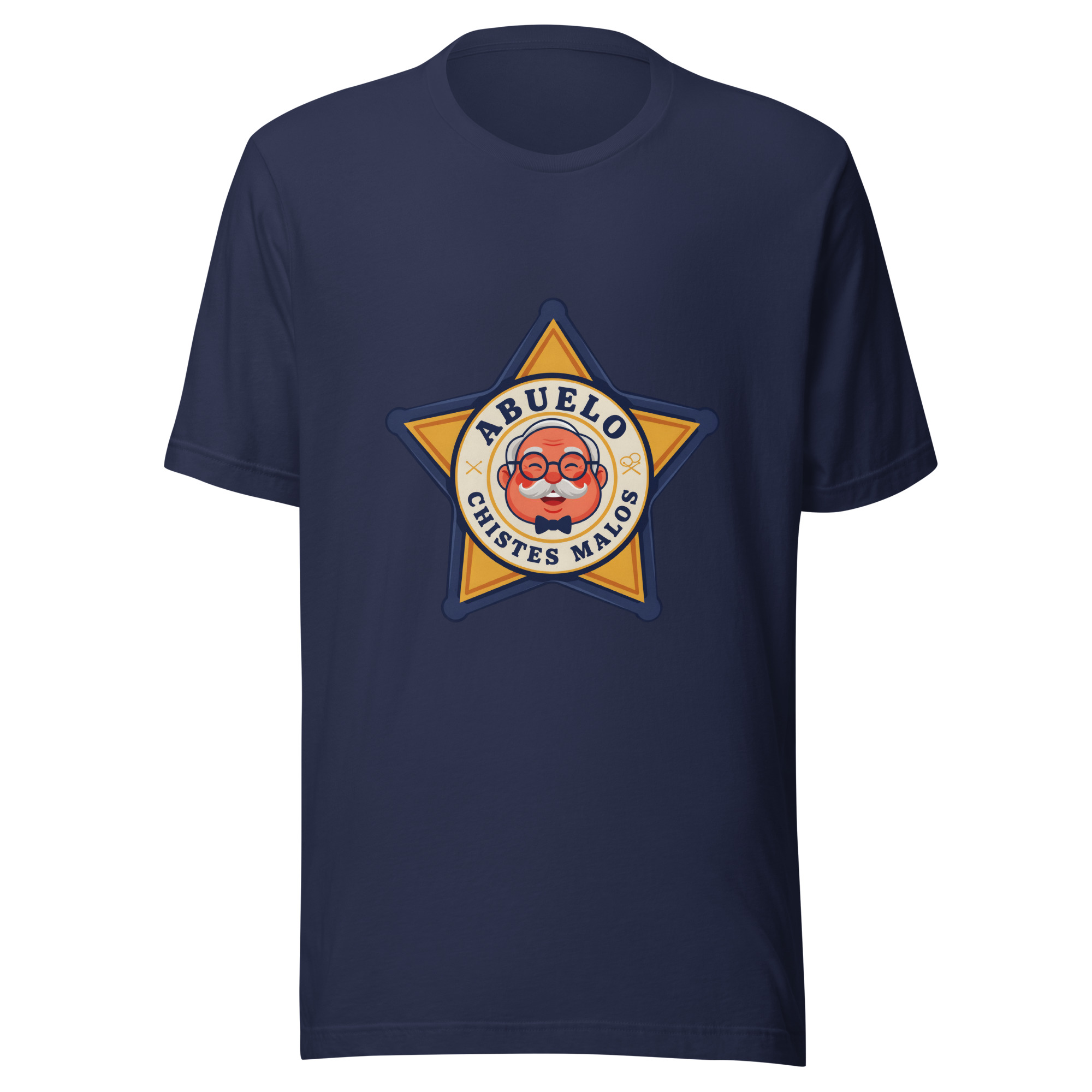Playera unisex Abuelo: chistes malos - Image 2