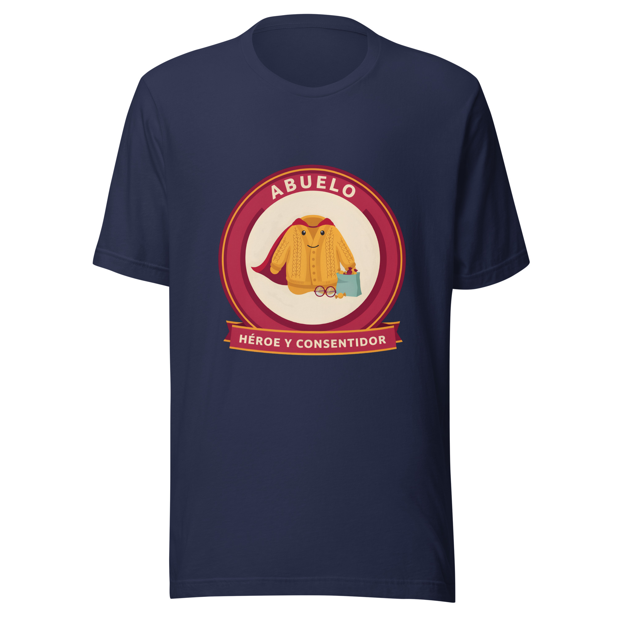 Playera unisex Abuelo: héroe y consentidor - Image 2