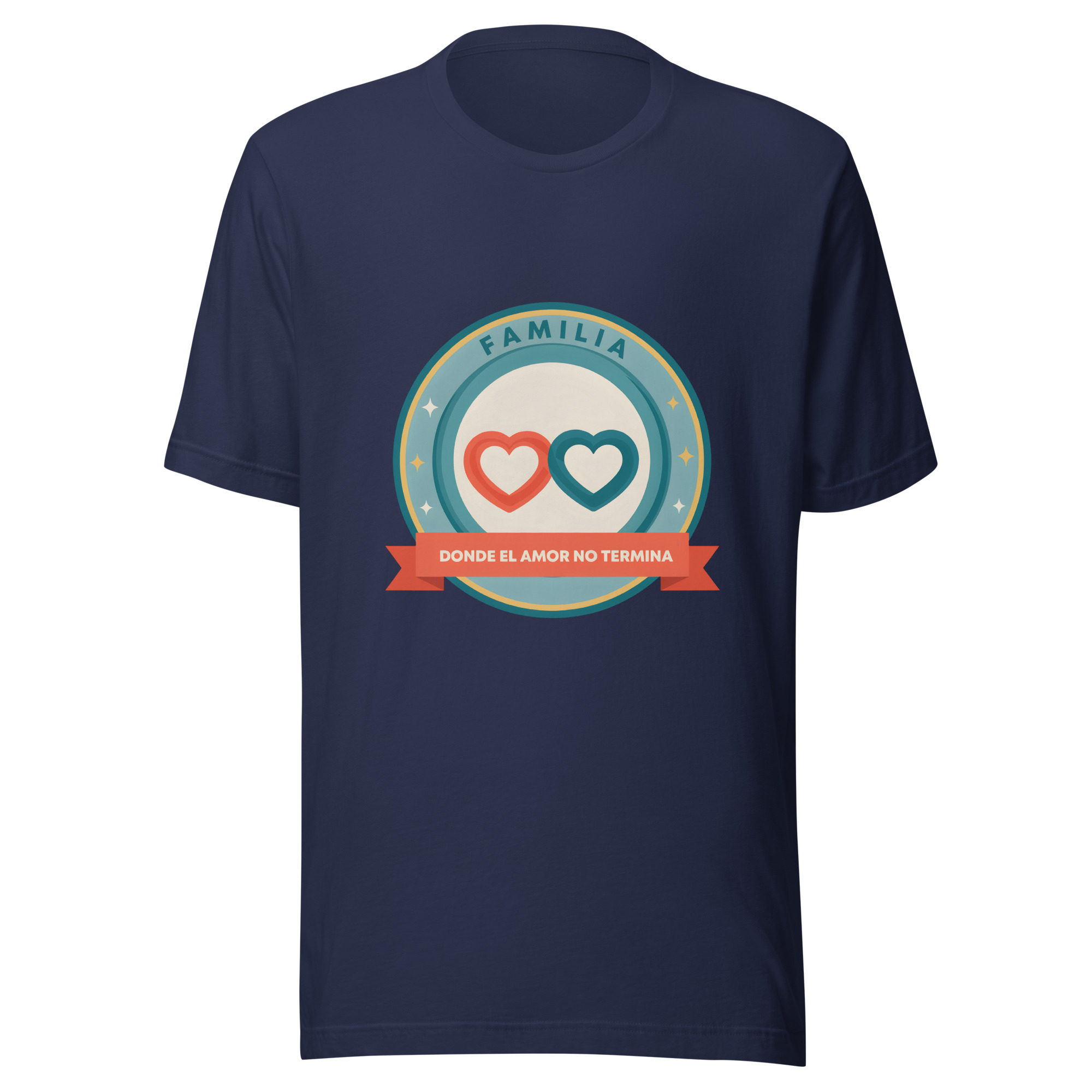 Playera unisex Familia: donde el amor no termina - Image 2