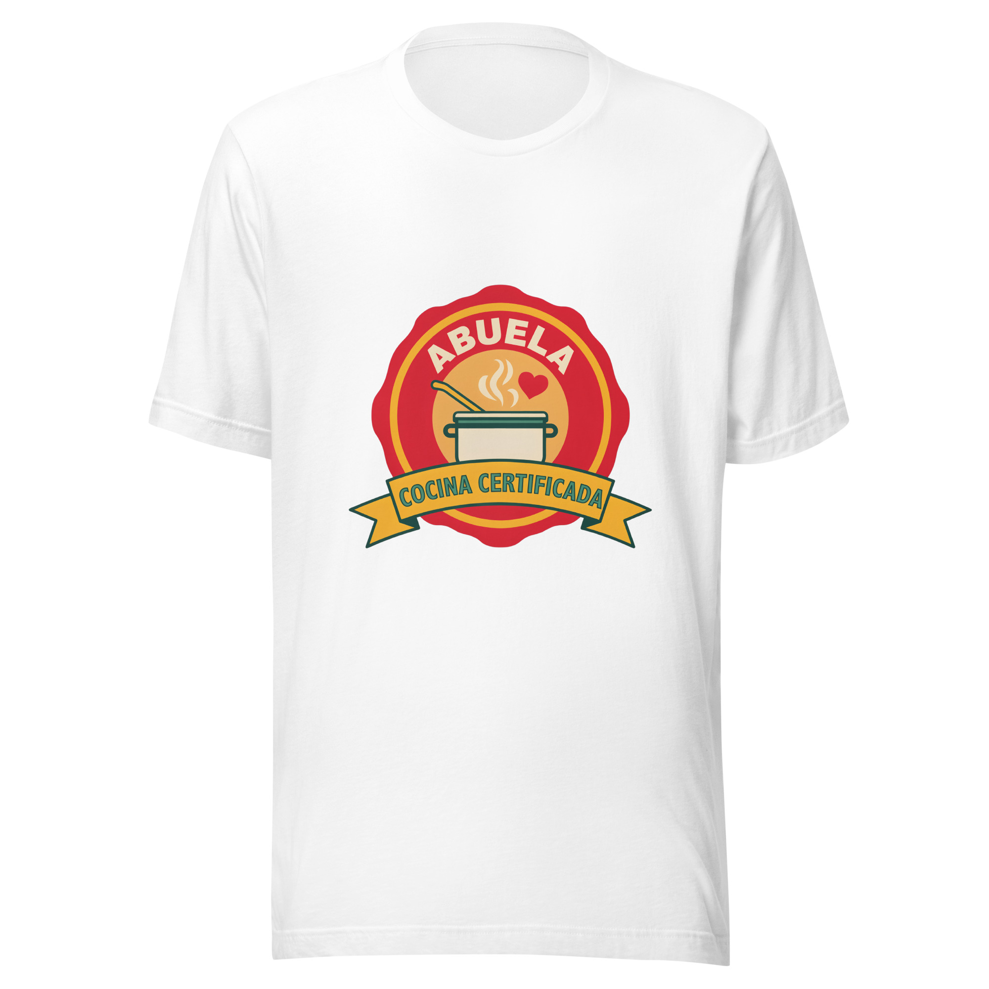 Playera unisex Abuela: cocina certificada - Image 4