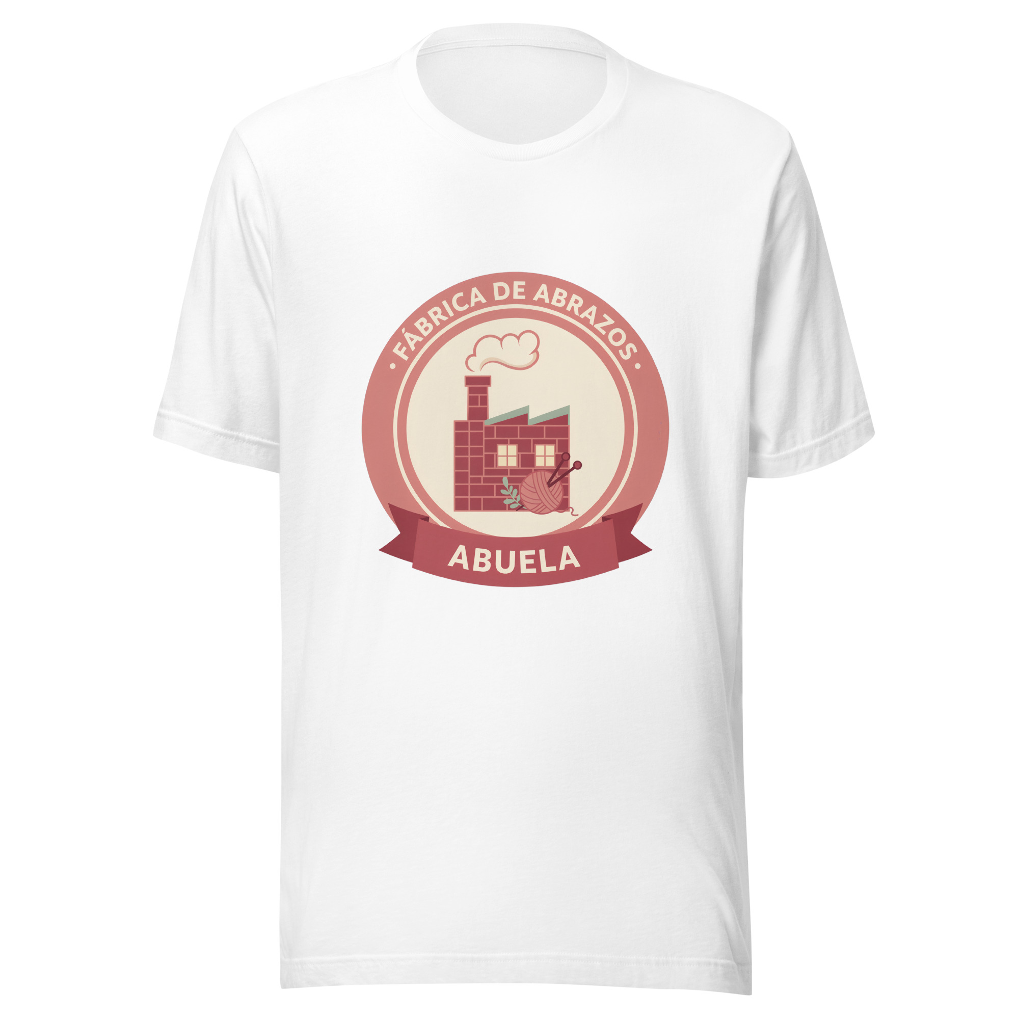 Playera unisex Abuela: fábrica de abrazos - Image 4