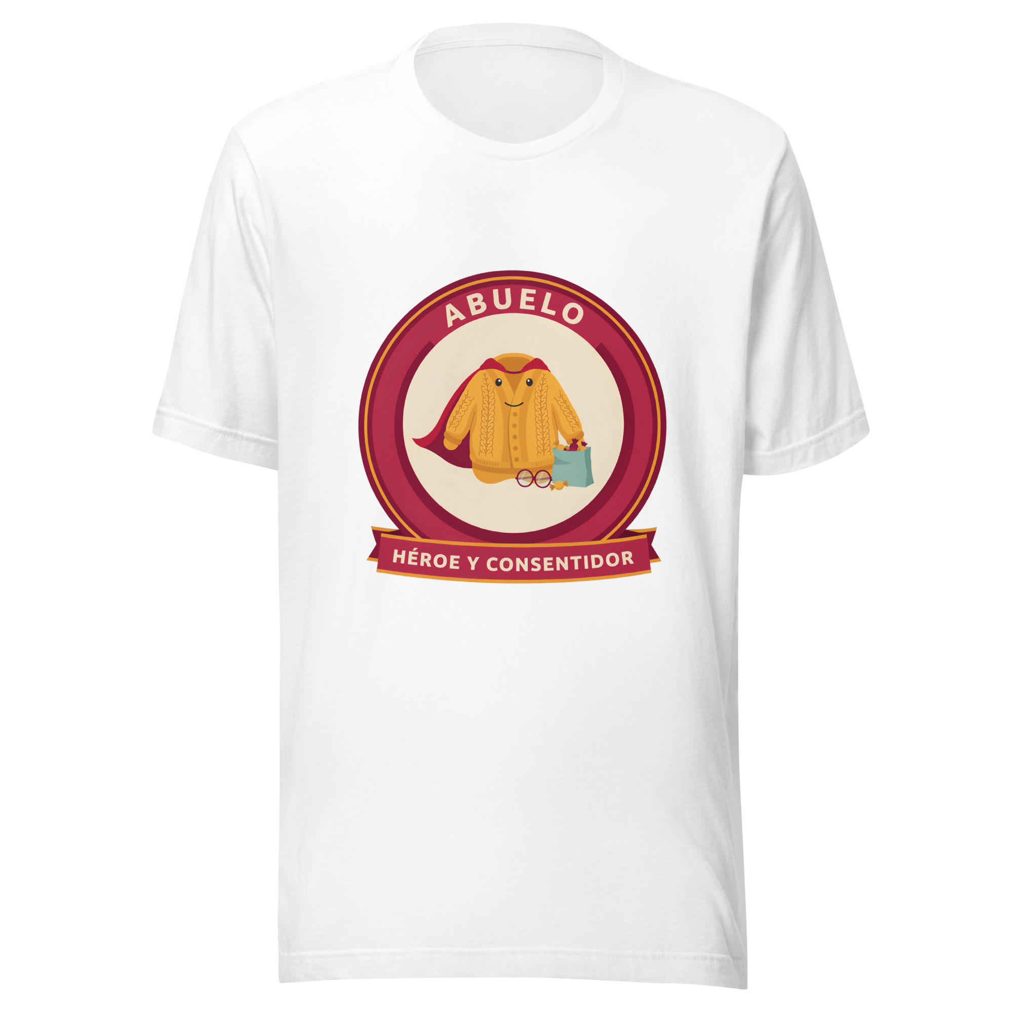 Playera unisex Abuelo: héroe y consentidor - Image 4
