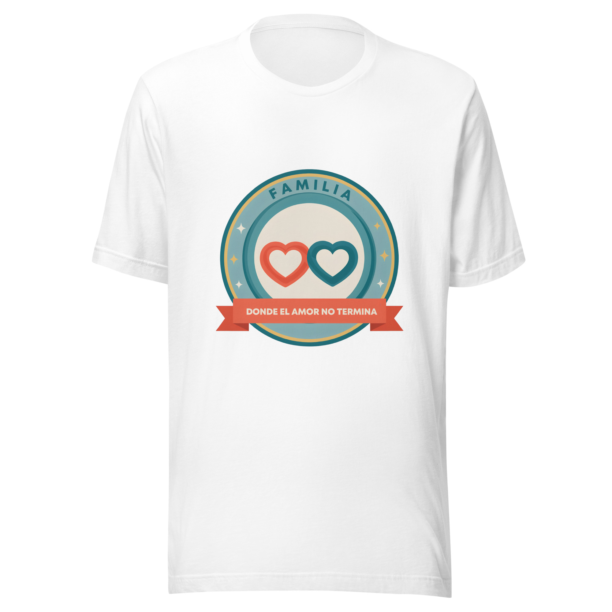 Playera unisex Familia: donde el amor no termina - Image 4