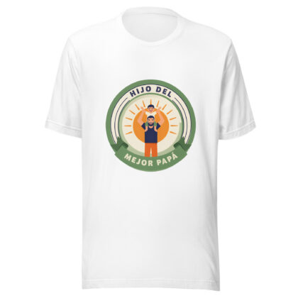 Playera unisex Hijo del mejor papá